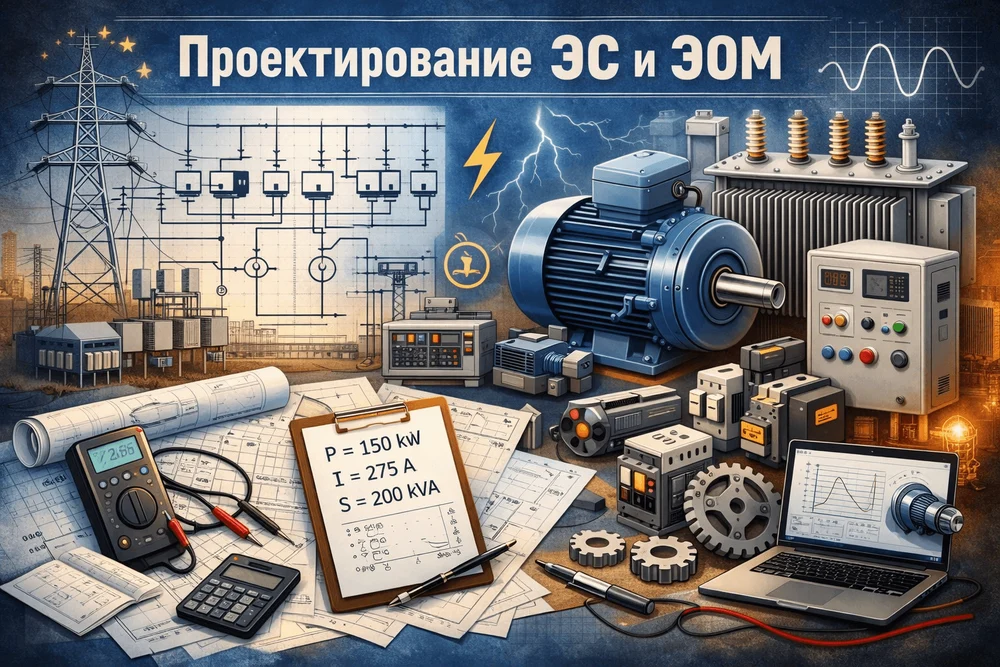 Проектирование ЭС и ЭОМ